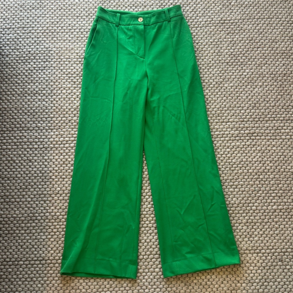 Saint and Sofia Cambridge Tailored Pant Emerald Green